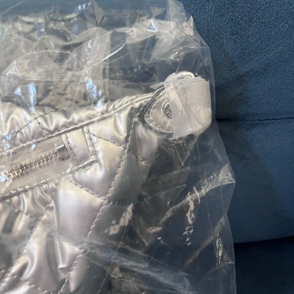 NWT MZ Wallace Crosby Sling bag matte silver - Picture 3 of 10